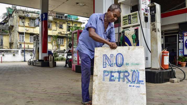 The petrol crisis in India
