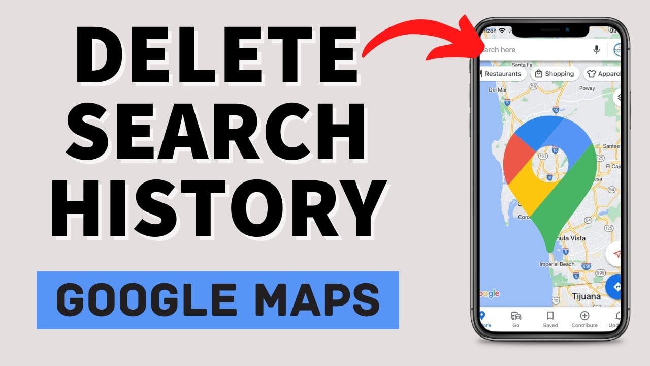 Can I delete Google Maps location history?